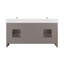 Capri III de 72 po Meuble-lavabo double en vison réfléchissant avec organisateur furtif-1318754130-1318754134