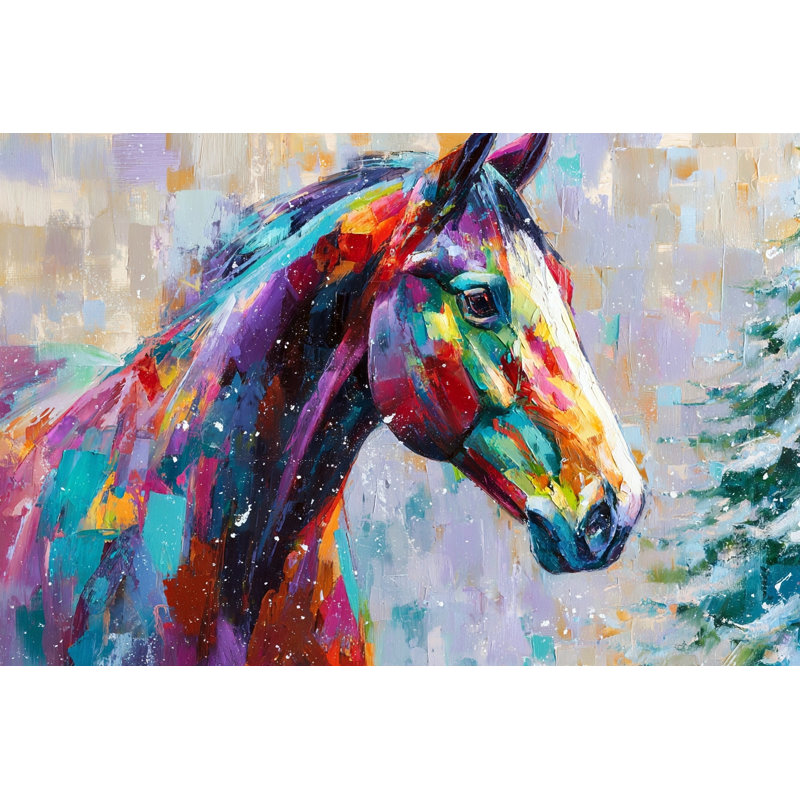 Art mural sur toile tendue, L 36 po x H 24 po x P 1,5 po
