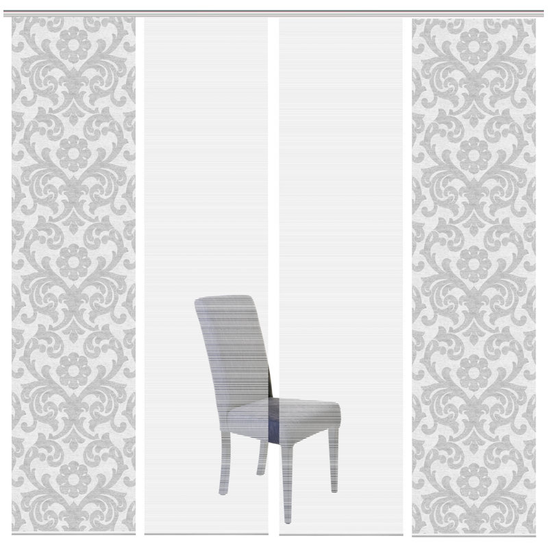 Gadd Track Insert Semi Sheer Sliding Panel