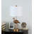 26" Matte Gold Flamingo Resin Table Lamp