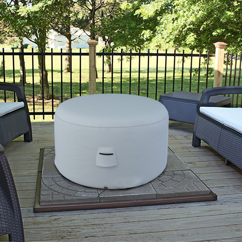 Outdoor Cover, 61cm H x 91.4cm W x 91.4cm D, Grey