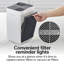 Hamilton Beach Air Purifier With Trueair Everlasting Reusable Filters