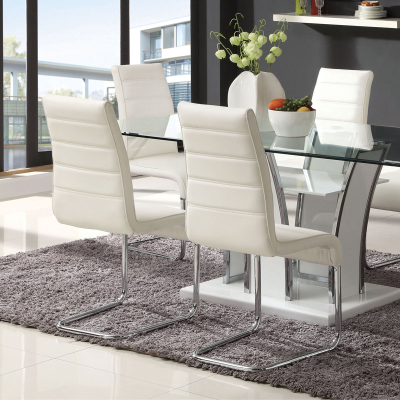 Chaise d'appoint blanche Coetta Giunta