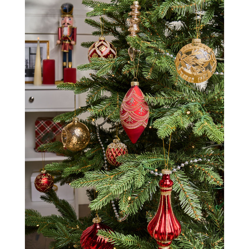 18cm Handmade Solid Colour Glass Bauble