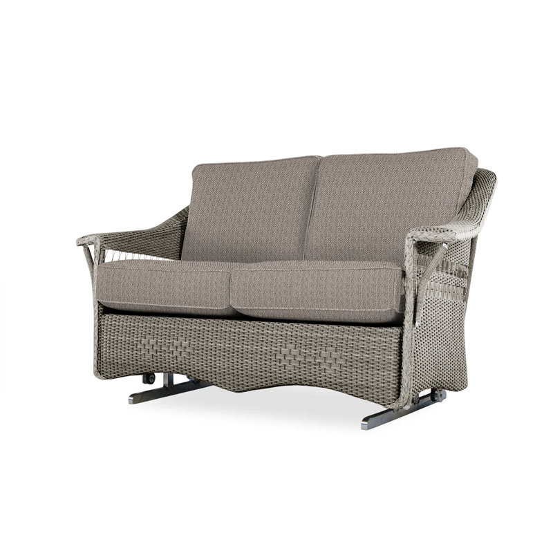 Nantucket Outdoor 2 - Seat Loveseat, Stratosphere Cloud, Pewter