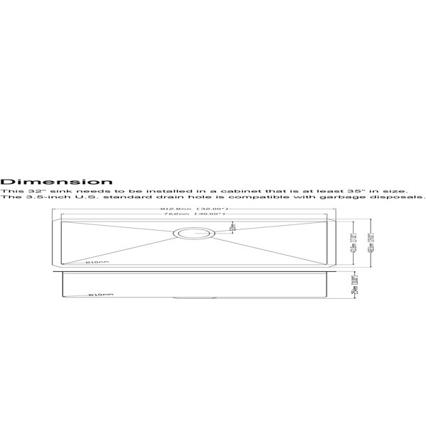 Dimensions du produit