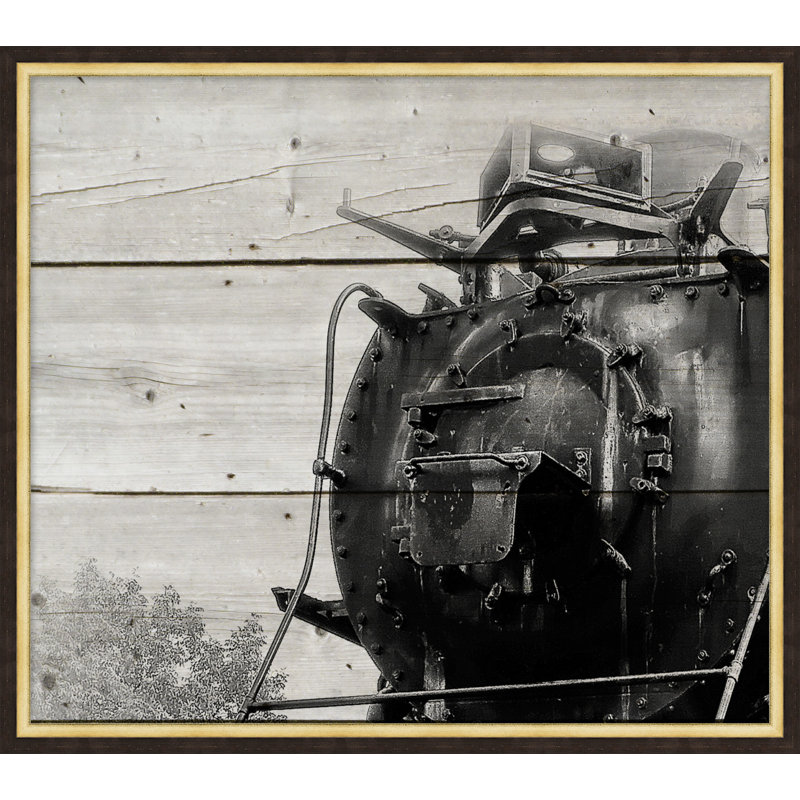 Rustic Train Quad Print