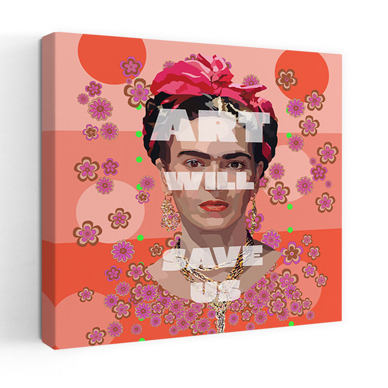 Art contemporain, art contemporain abstrait, H 18 po x l 18 po