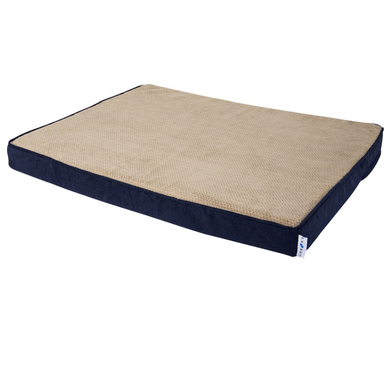 Lit orthopédique pour chien Petmate Bentley, 50 po x 40 po x 4 po, Bleu minuit