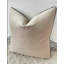Abstract Cream Square Cushion Cover
