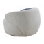 Fauteuil demi-tonneau pivotant, fauteuil simple
