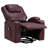 Macklin Wine Upholstered Power Lift Massage Recliner-516403000