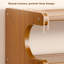 Range-chaussures à 6 niveaux en bois indépendant, unité de rangement verticale peu encombrante pour vestibule et couloir-129675288