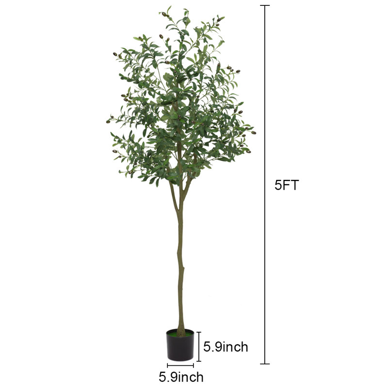 Faux Olive Tree Tree In Pot