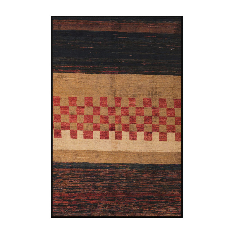 Tapis abstrait moderne 5294, Rectangle 3 pi x 5 pi