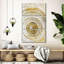 «Abstract Tree Rings», ensemble de 3 pièces géométriques abstraites sur toile-93026314