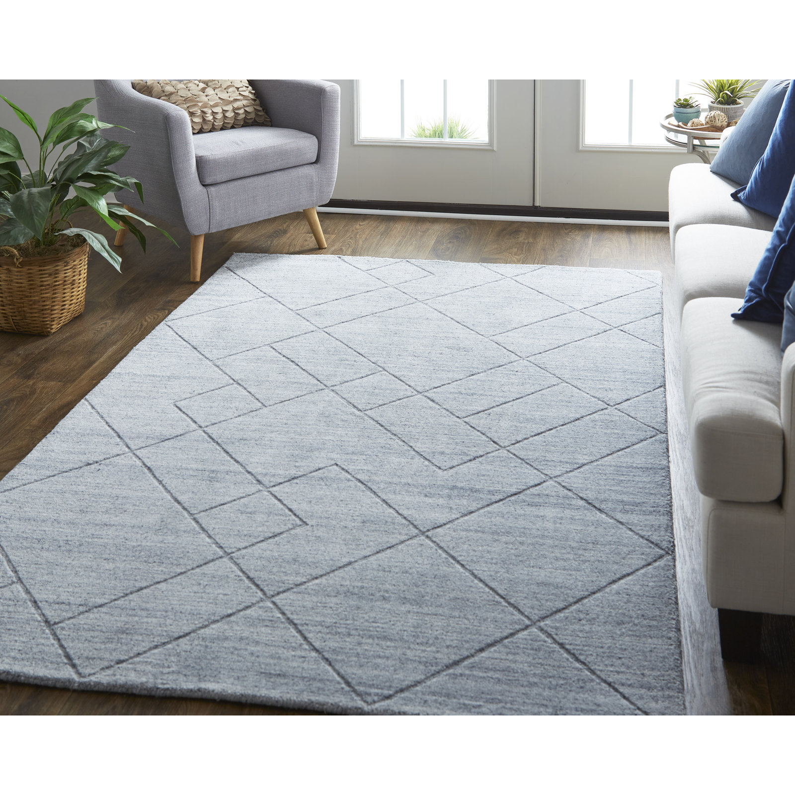 Kentoria Hand-Woven Rug, Rectangle 8' x 10'