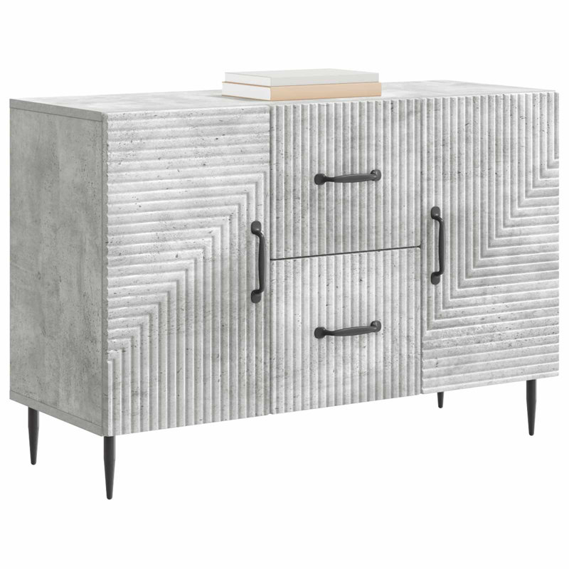 89cm Sideboard, Concrete Grey