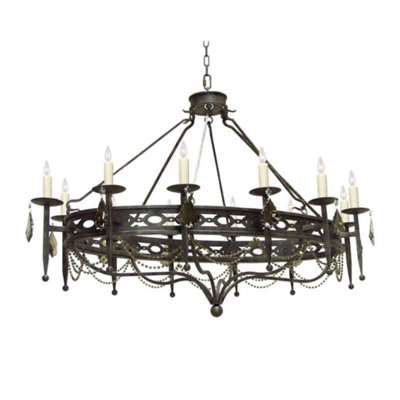Jasmine 12 - Light Chandelier