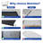 60 In. X 32 In. Black Alcove Rectangle Acrylic Bathroom Shower Pan Base With Left Hand Drain-118624758-118624756