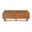 Napa 88.5'' Full-Grain Genuine Italian Leather Sofa-899667849