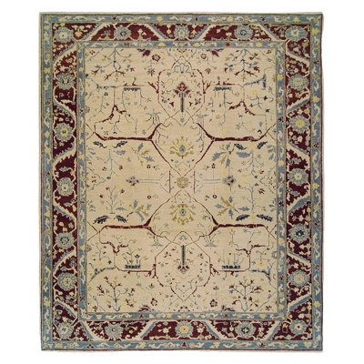 Jozan Hand Woven Wool Oriental Area Rug