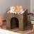 Geometric Nest Pet Bed
