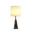Lampe de table en cristal 21,5 "en forme de cône en forme de prisme Elli