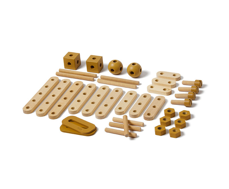 Construction Play Tool Bench Set, Yellow