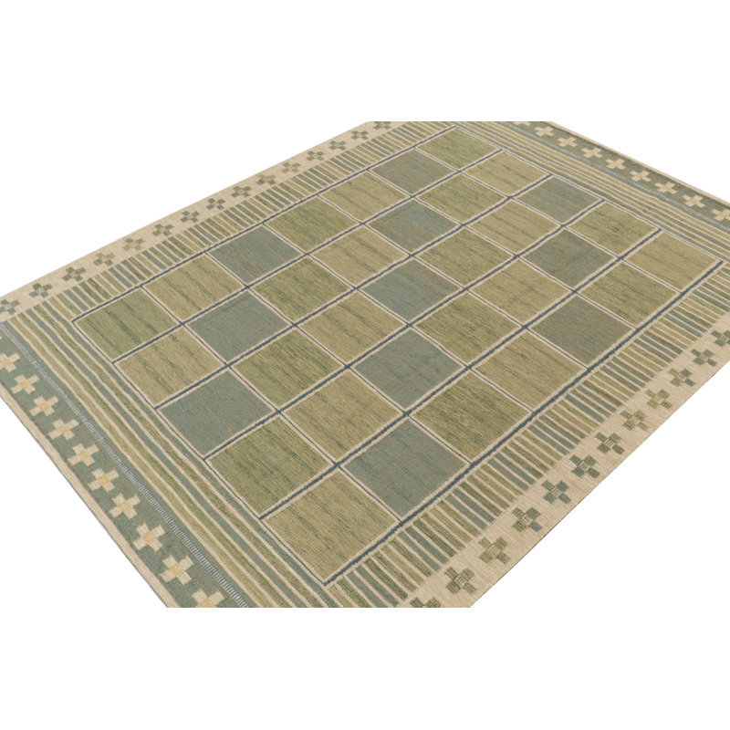 Wool Geometric Area Rug