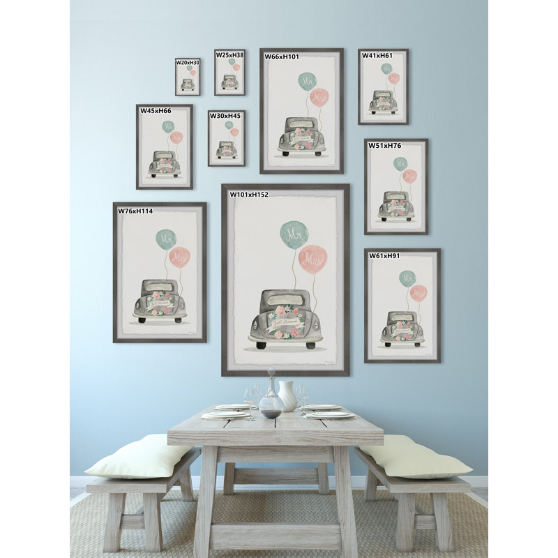 Happily Married by Marmont Hill - Single Picture Frame Painting, 91cm H x 61cm W