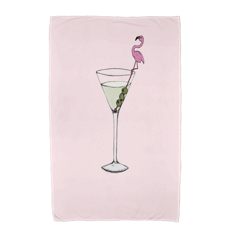 Serviette de plage Josefien, Rose