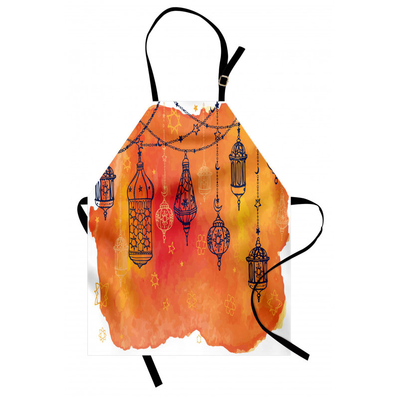 Tablier guirlande lanterns