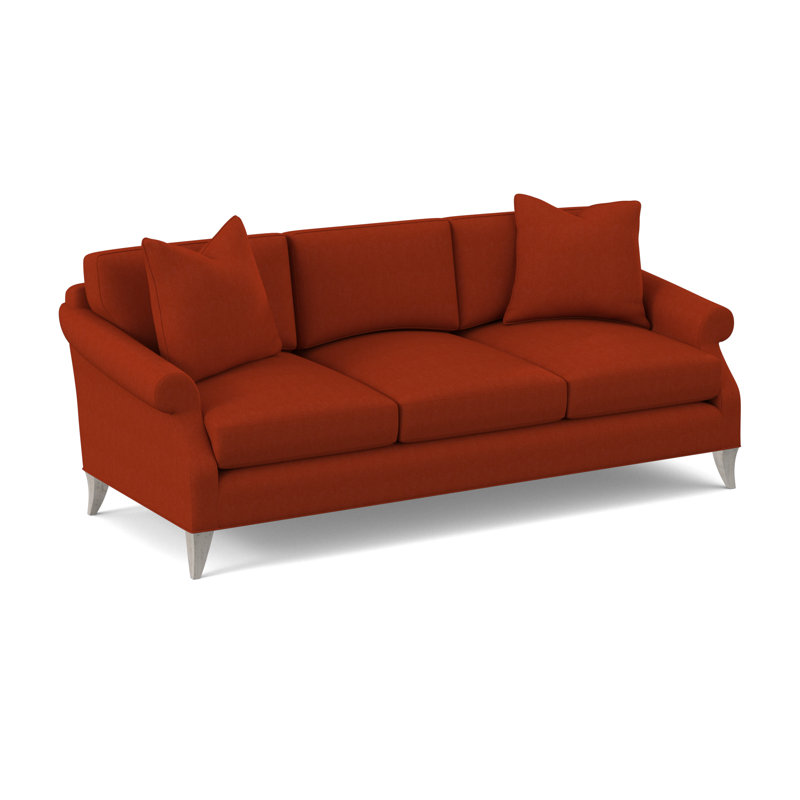 Turner Upholstered 86'' Sofa, Bisque, Margaret Tangelo Polyester Blend