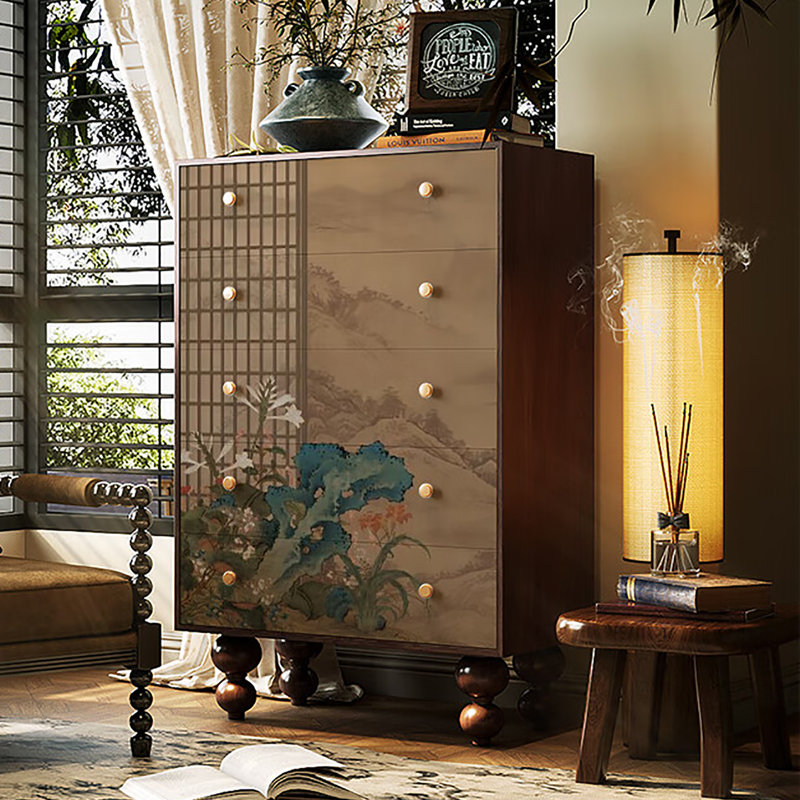 Armoire de rangement vintage multifonctionnelle Home Storage