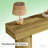 Rustic Side Table,Compact Console Table,Sofa Table