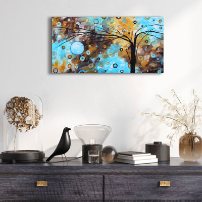 Winston Porter «Baby Blues» par Megan Duncanson, art mural en verre acrylique, ACR-43278
