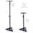 150cm Premium Floor Fixed Height Speaker Stand (Pair) For Studio Monitors And Hi-Fi Loudspeakers - Create Truer Mixes With Optimum Loudspeaker/Monitor Height And Positioning With Rotating Plate For Speakers