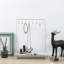 Silver Necklace Jewellery Stand with Tray
