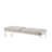Comfortable Gray Bench - Foam Cushioning 7" Package Height 220Lbs Weight Capacity Boucle Crafted From Particle Board 32Lb