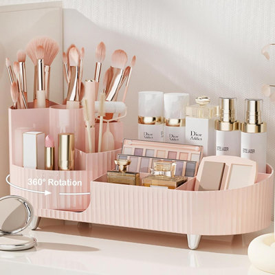 Organisateur de maquillage en plastique Quatraprincipal