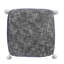 Repose-pieds bleu en polyester 16 po