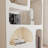 French style romantic and fashionable bookcase