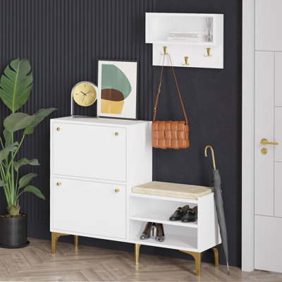 Baneen 8 Pair Shoe Storage Cabinet