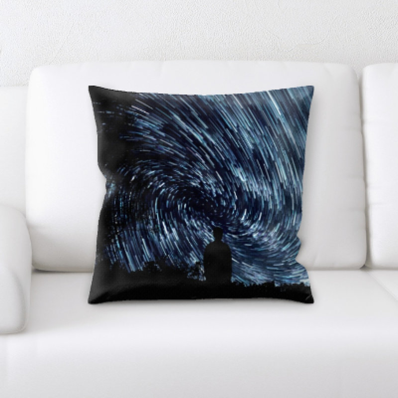 Microsuede Throw Pillow