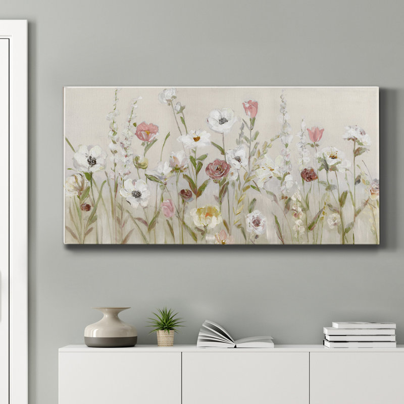 " Bloomin Around ", 40" H x 20" W 1.5" D