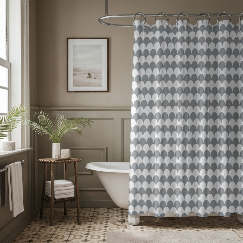 Rideau de douche Dapper Mesh_0076, H 74 po x l 71 po