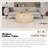 Modern Farmhouse Coffee Table Drum Coffee Table