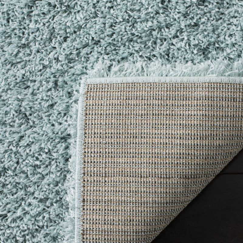 Tapis bleu Colin, Carré 6 pi 7 po