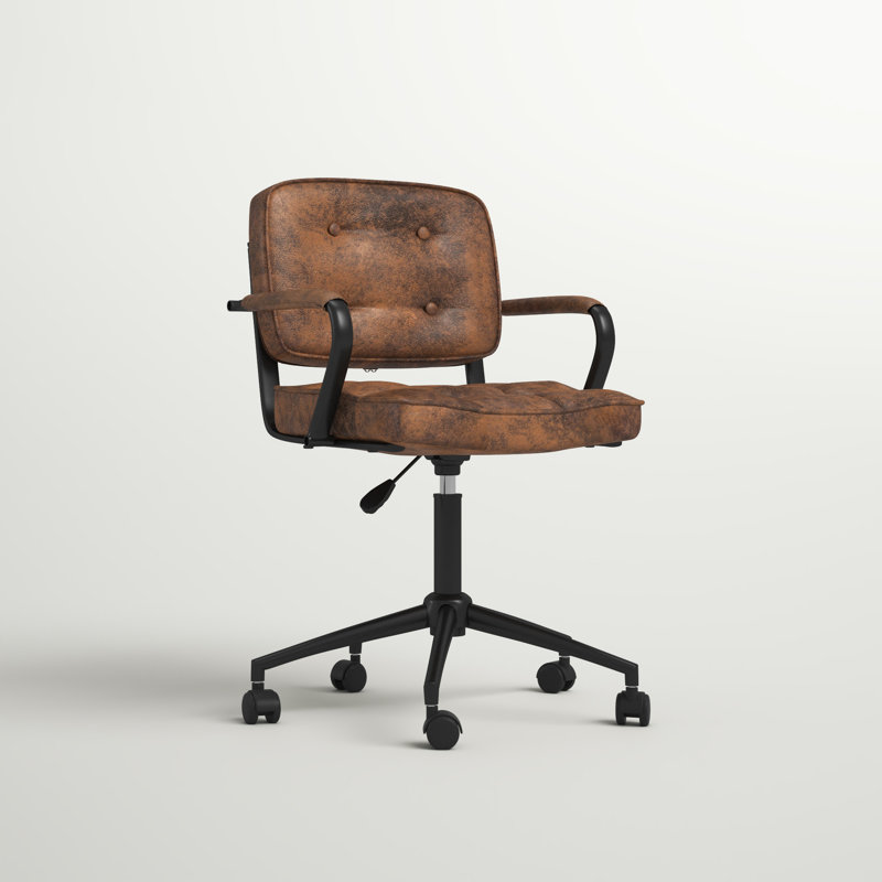 Chaise de travail Javontae, Brun